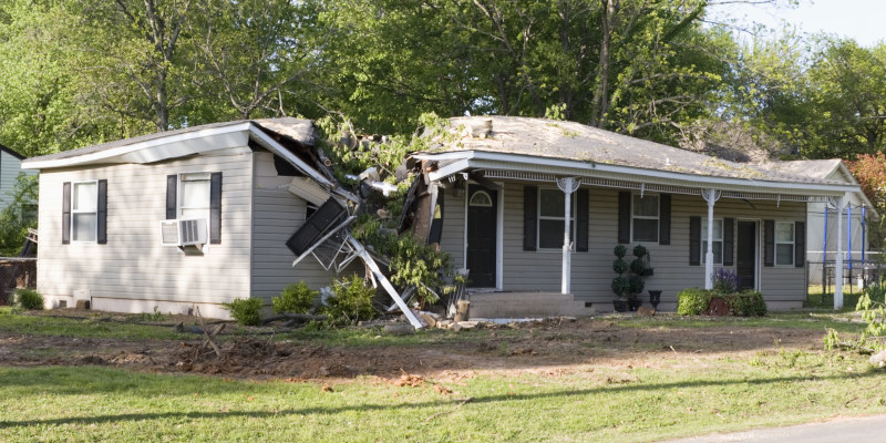 Storm Damage in Houston, Texas